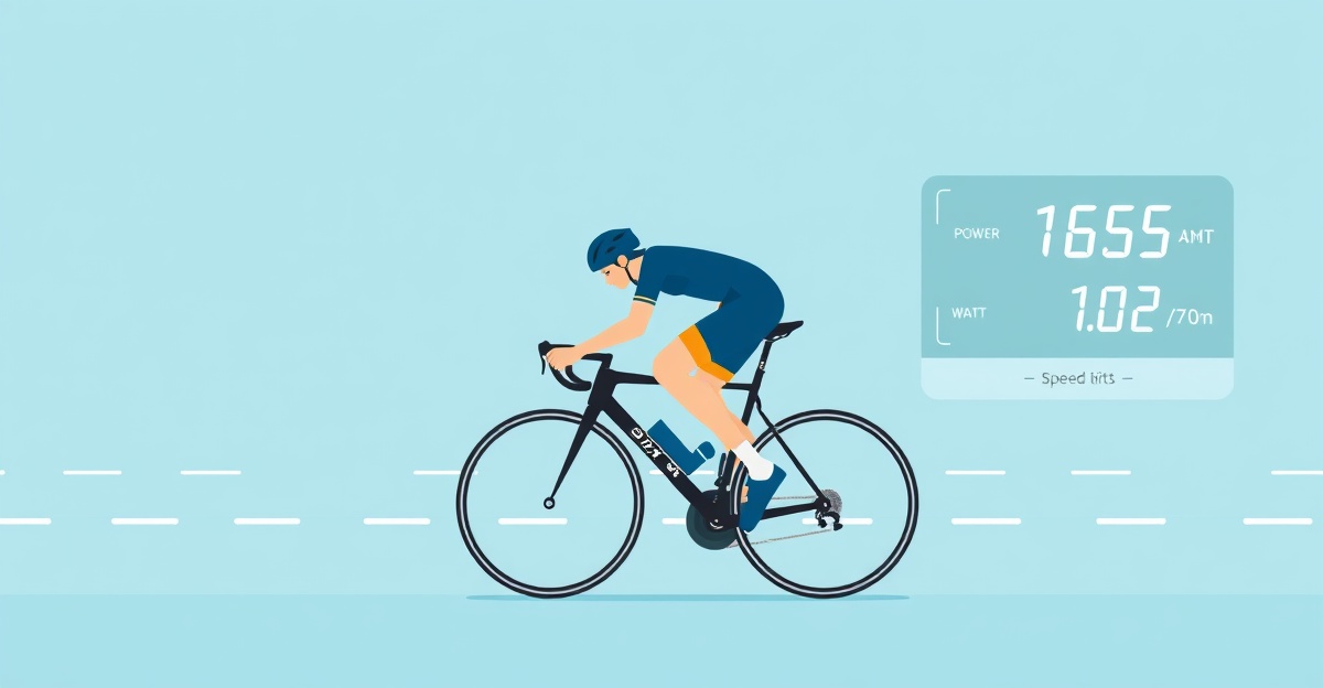 Cyclist in aero position with power and speed calculator overlay — Best Bike Split alternatives comparison