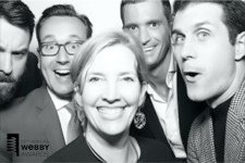 Thomas Prommer receiving Webby Award