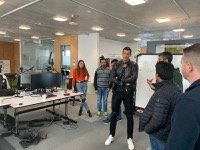 Thomas Prommer facilitating strategy workshop