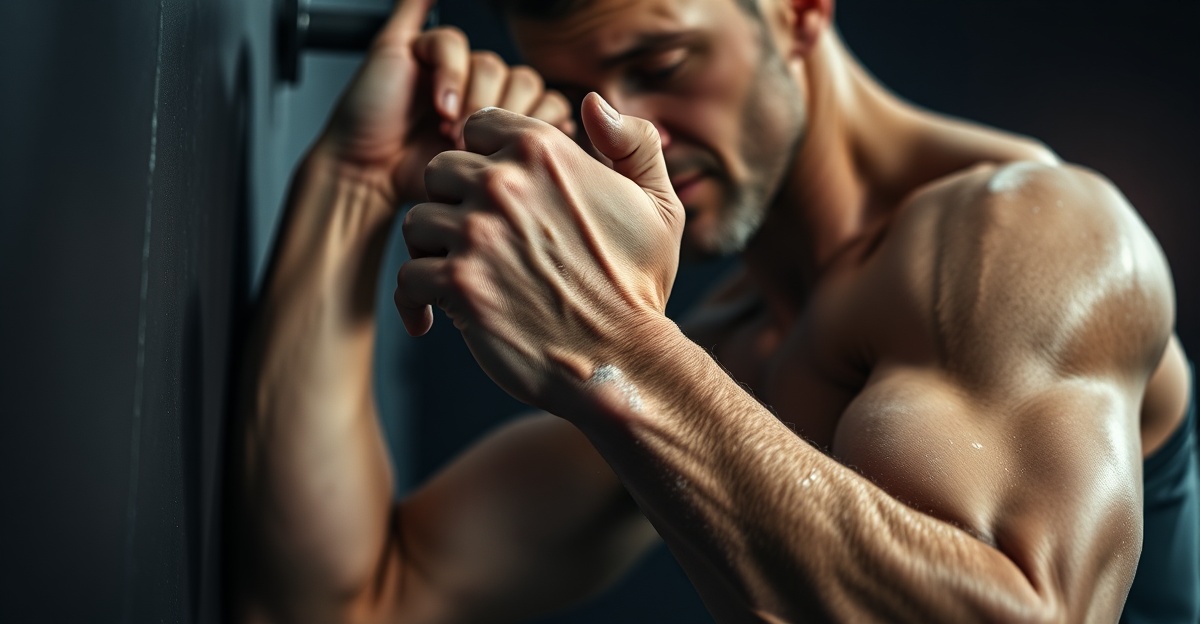 Athlete performing wall balls at HYROX station