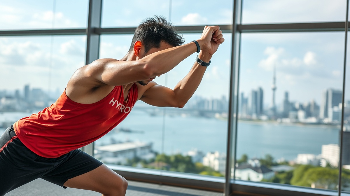 HYROX Chiba 2026 — Makuhari Messe convention centre and Tokyo Bay