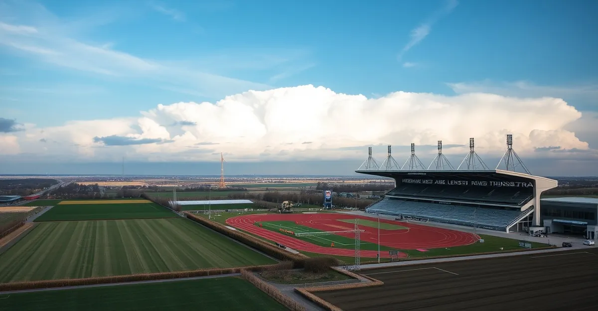 HYROX athlete training in Heerenveen Netherlands countryside