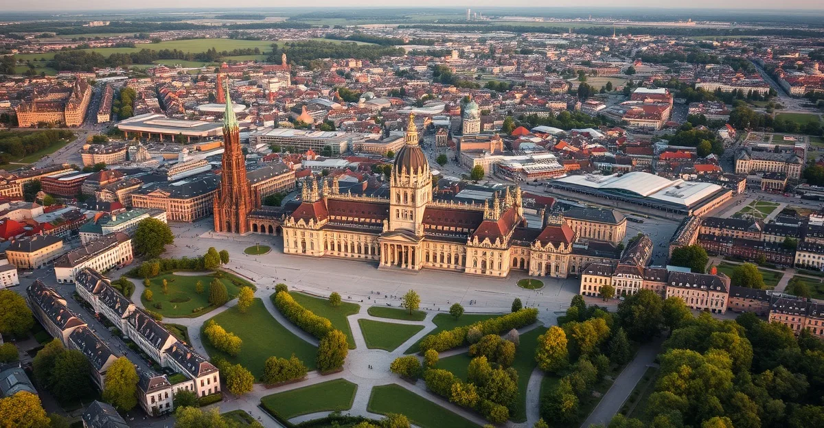 Karlsruhe Palace (Karlsruher Schloss) and the fan-shaped city layout