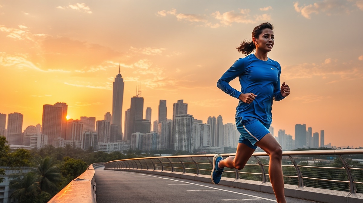 HYROX Mumbai skyline