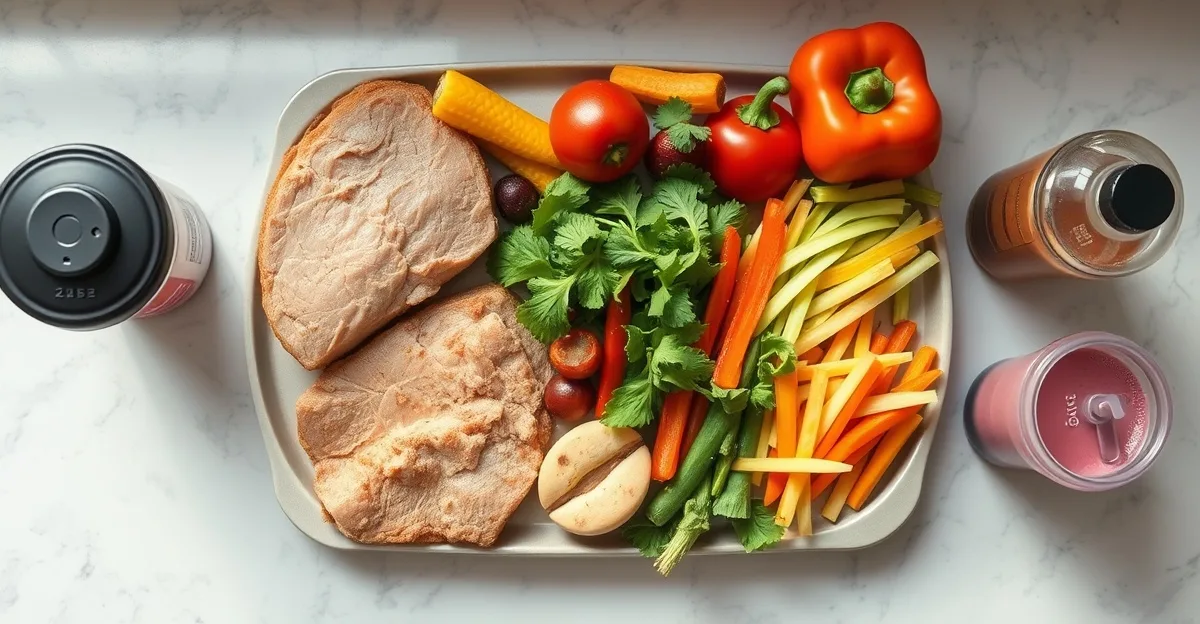 HYROX Athlet beim Training