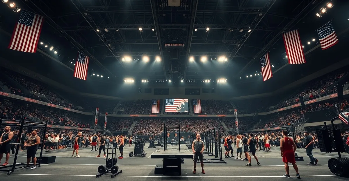 HYROX Athlet beim Training