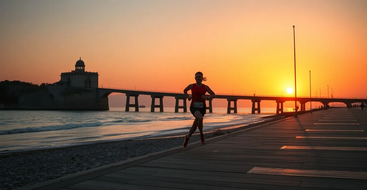 HYROX Rimini 2026 — Rimini Adriatic coast beach and city view