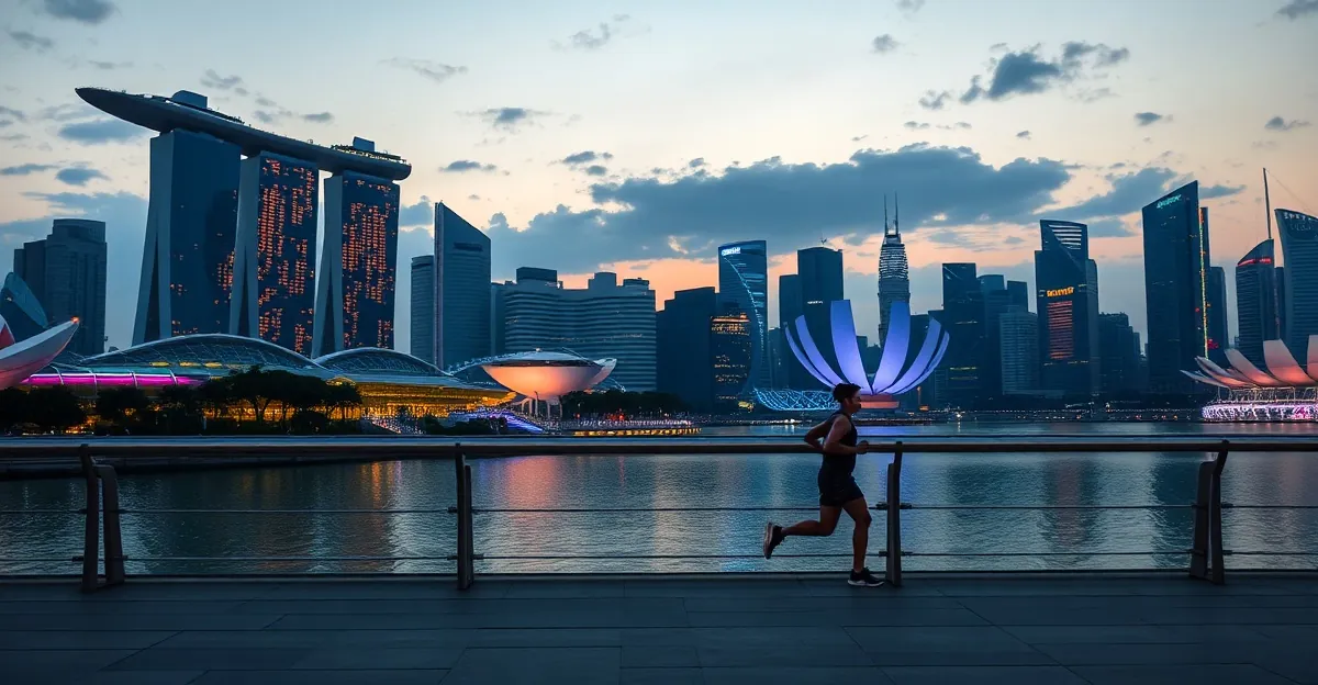 HYROX Singapore race at Singapore Expo