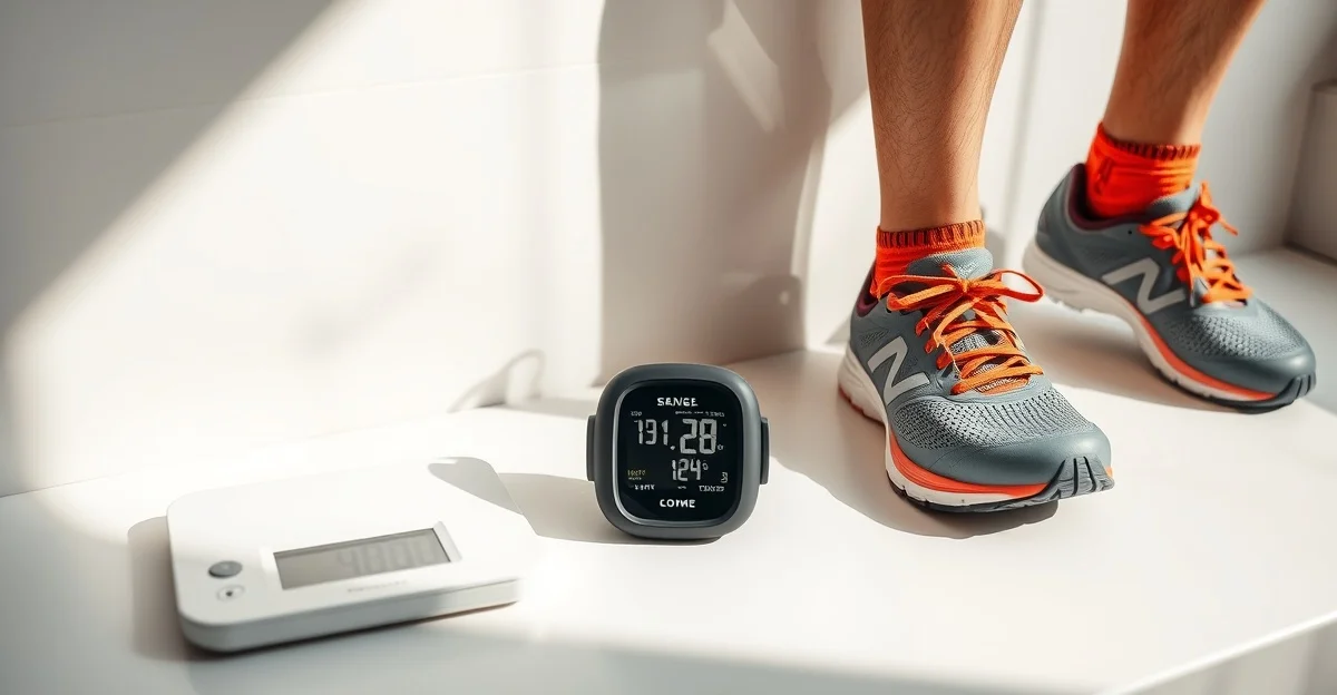 Power-to-weight calculations and body composition data for endurance athlete on GLP-1