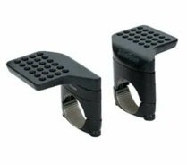 Colliers de barre aérodynamique robustes avec tampons en caoutchouc texturé — améliorés par rapport aux colliers standard pour un cycliste plus lourd