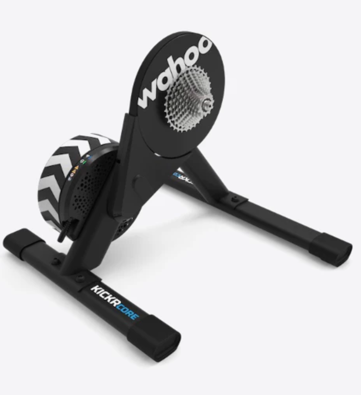 Wahoo KICKR Core 2 Smart Trainer — vélo d'intérieur à entraînement direct avec cassette intégrée