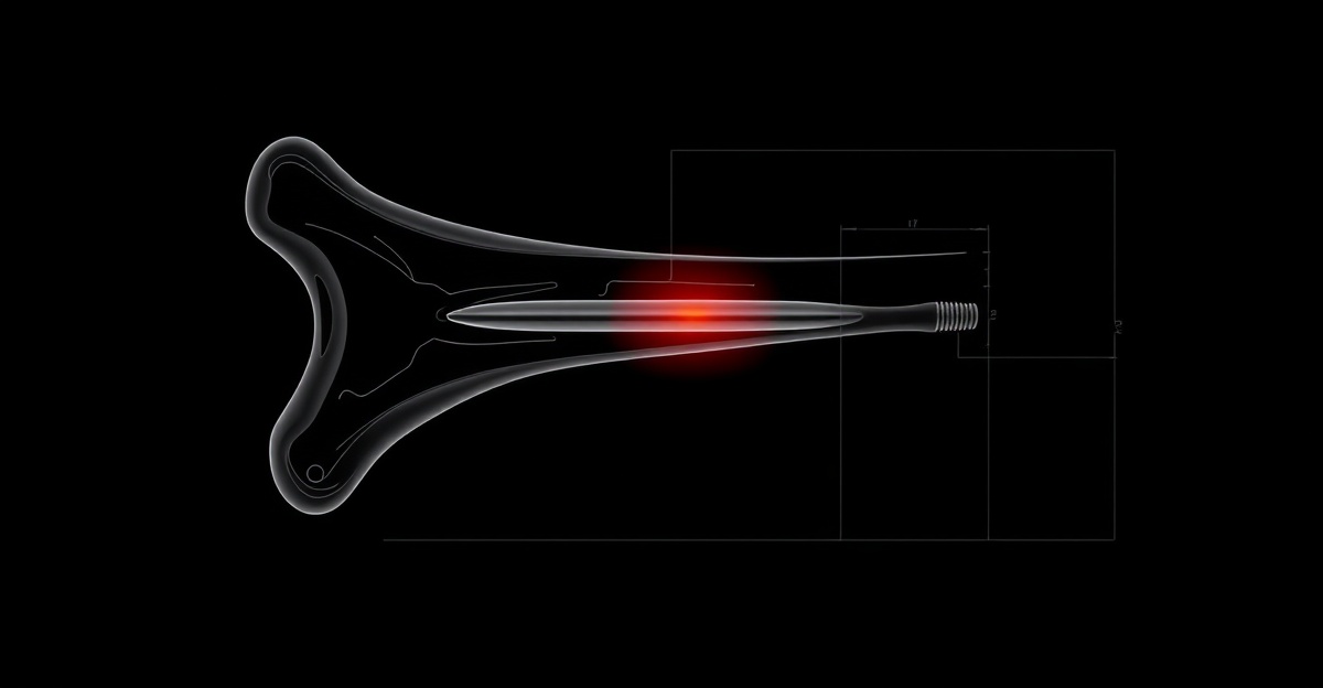 Athlete on crutches in early post-operative recovery from a right femur fracture