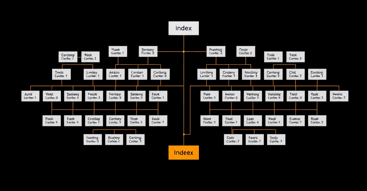 A diagram of a personal knowledge base — a stack of notes — flowing through a LlamaIndex pipeline into a single queryable vector index