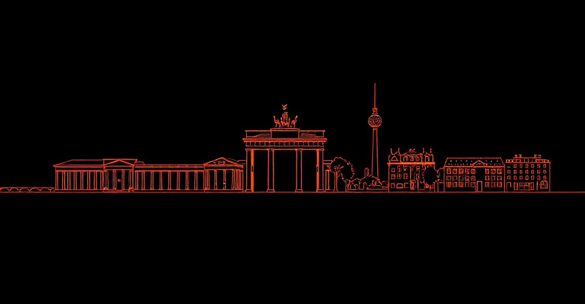 Runners in Berlin