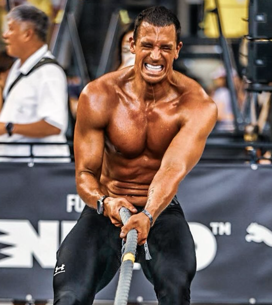 Thomas Prommer training as a hybrid athlete